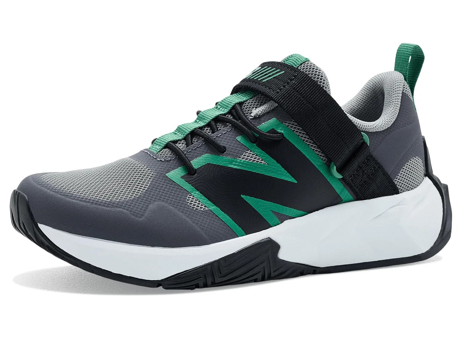 Кроссовки Fcy Hook-and-Loop (для маленьких детей) New Balance Kids, Magnet/Slate Grey — фото 2