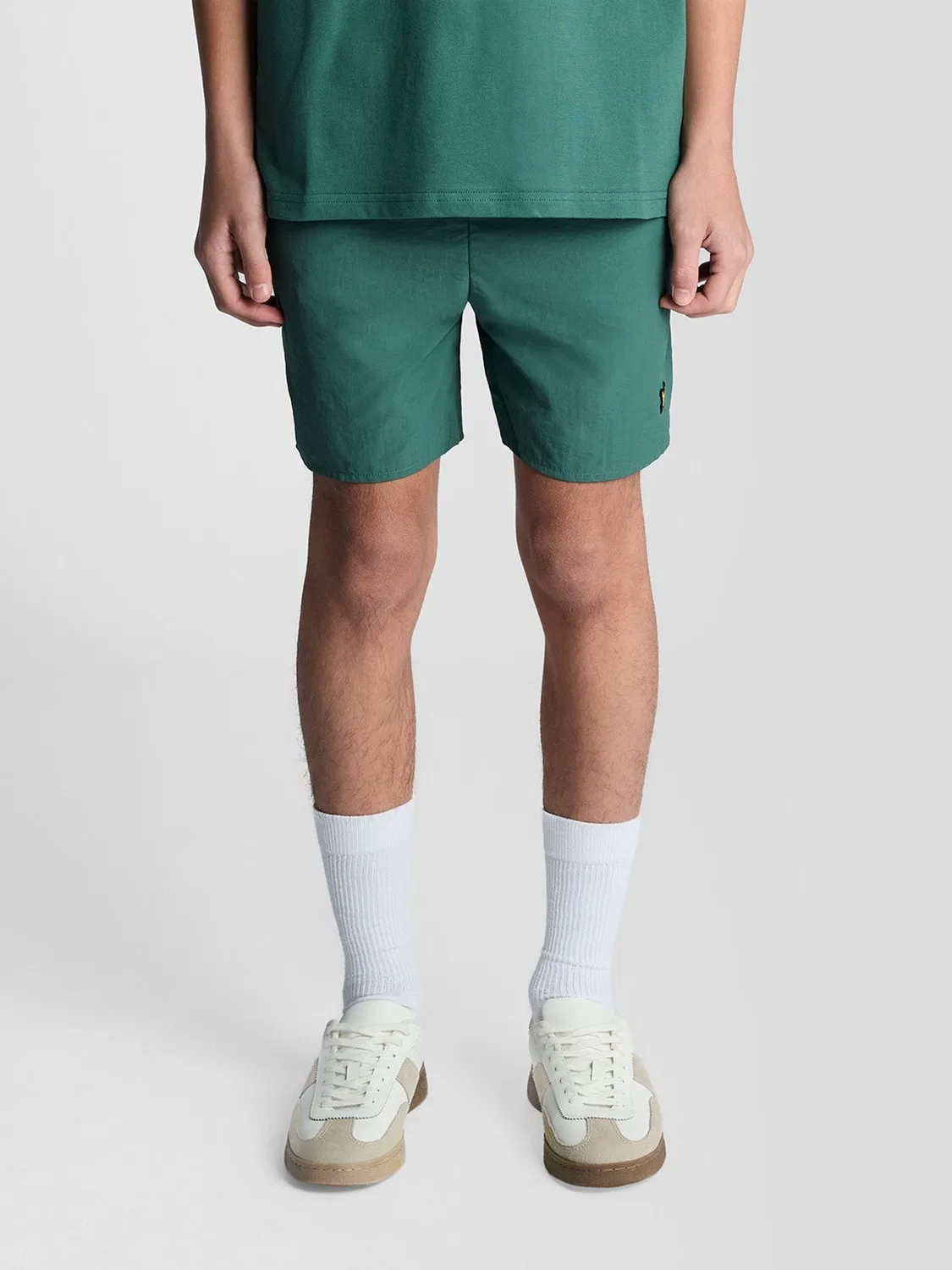 Плавки Regular Fit Lyle & Scott, зеленые — фото 2