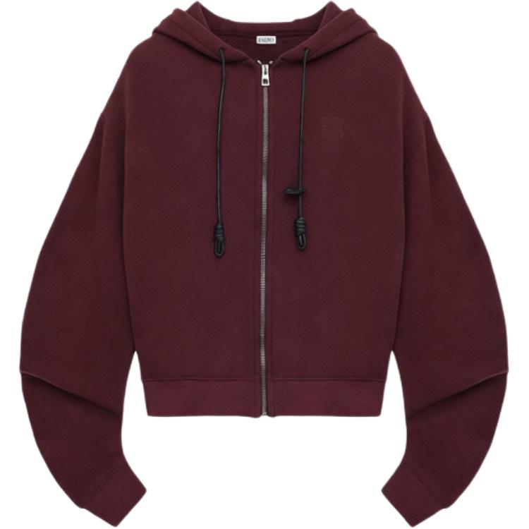 

Женская толстовка Flamenco SS26 Loewe, темный бордовый