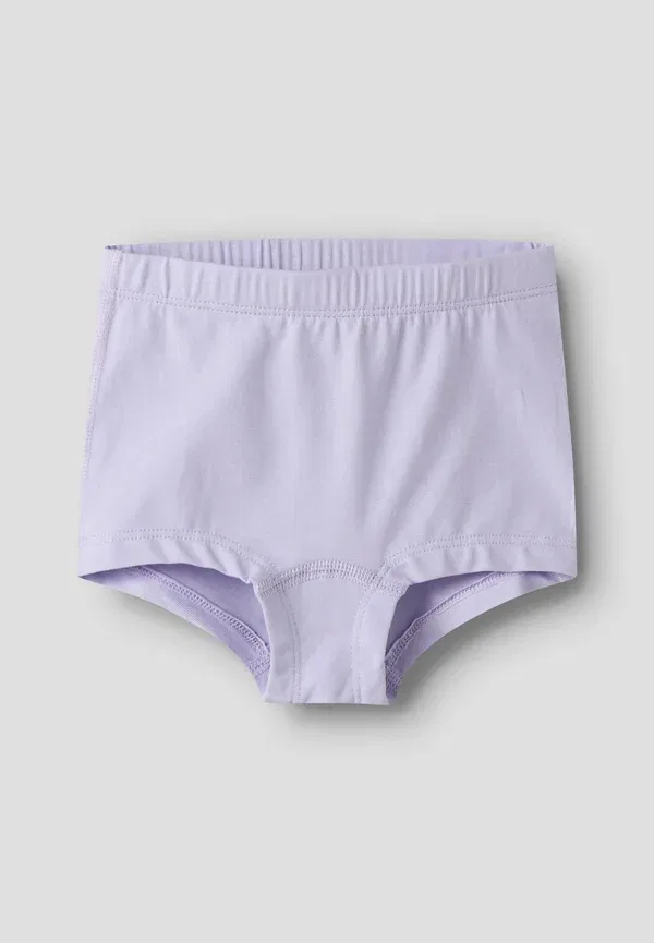 Колготки хлопковые 3p ballarina noos - hipsters Name It, Pearlpack, Peony Purple Heather, фиолетовый/жемчужный — фото 2