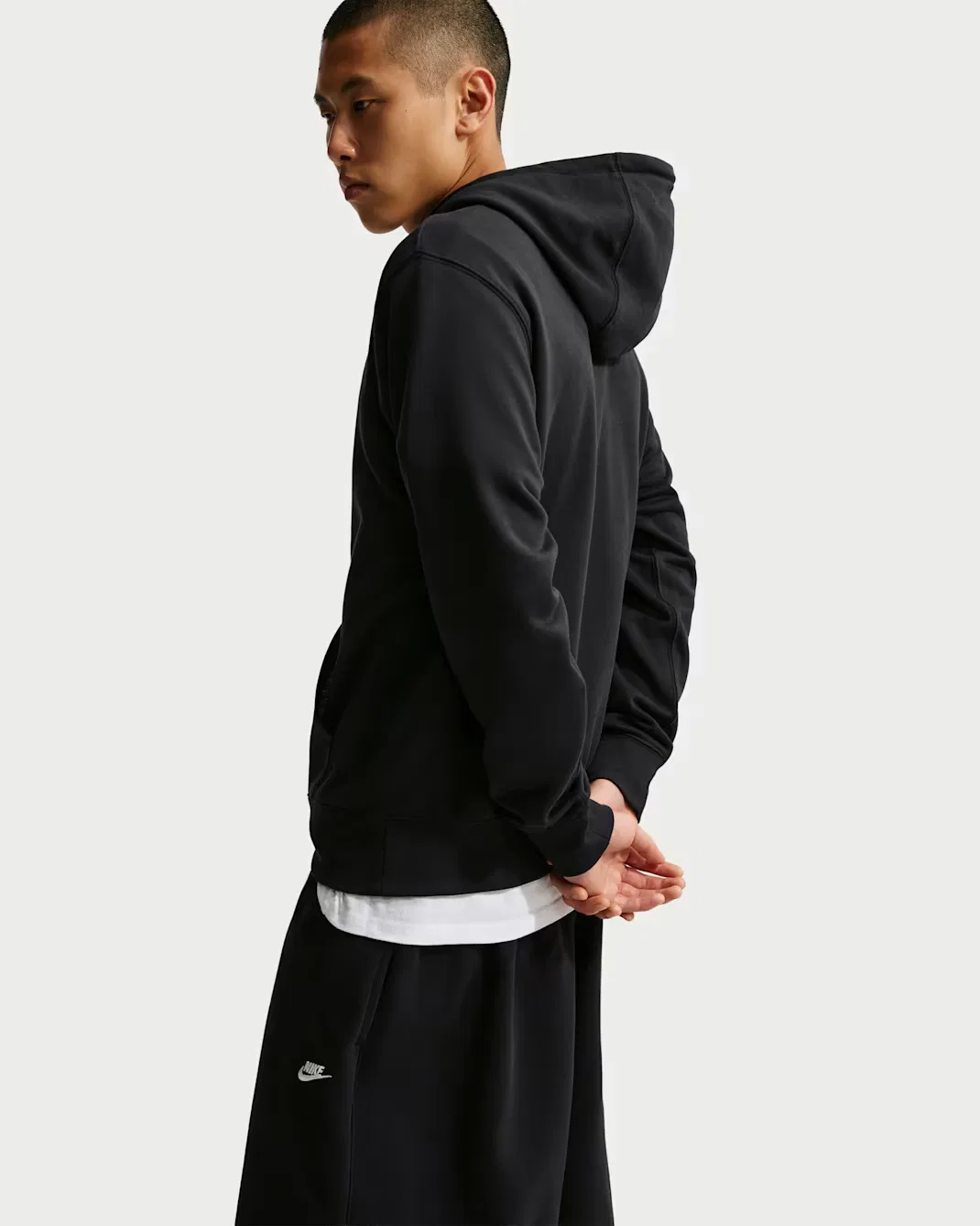 Теннисная толстовка NikeCourt, Black — фото 2