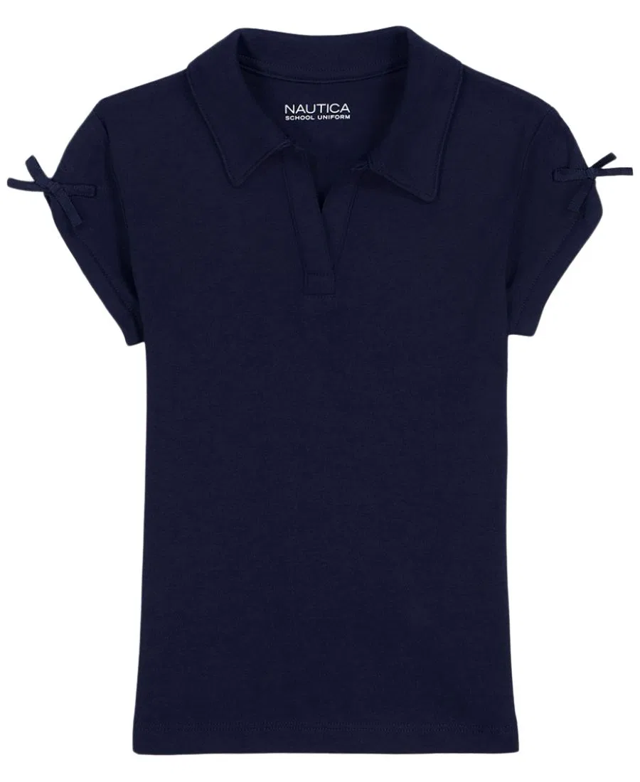 Детская футболка-поло с коротким рукавом, хлопковая Nautica, Blue