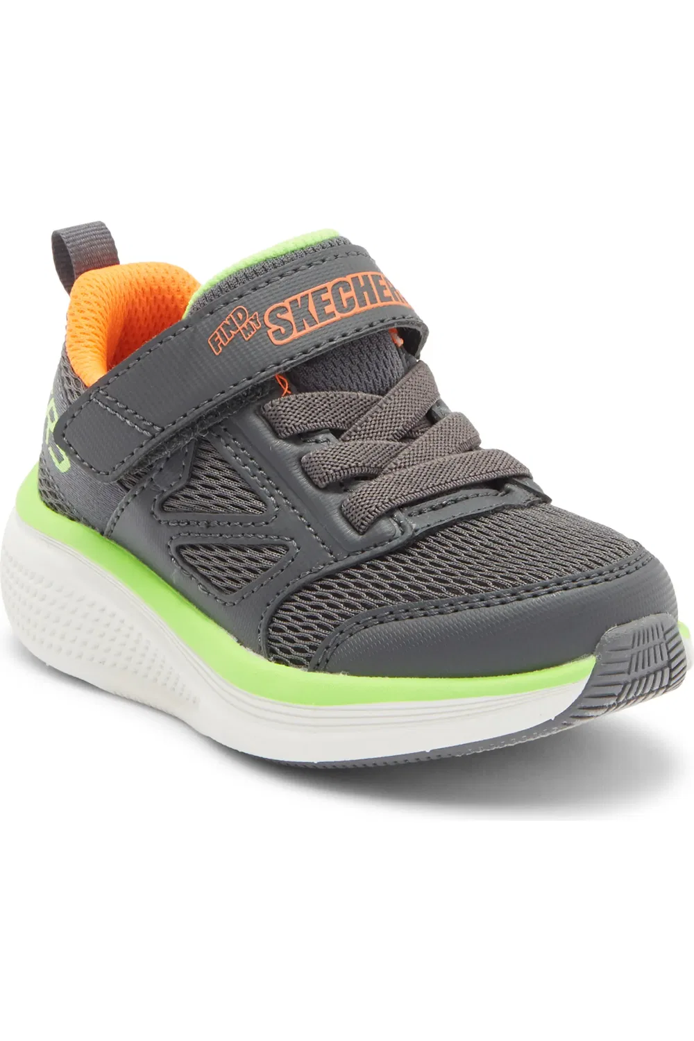 Кроссовки детские легкие Go Run Elevate 2.0 SKECHERS, Charcoal