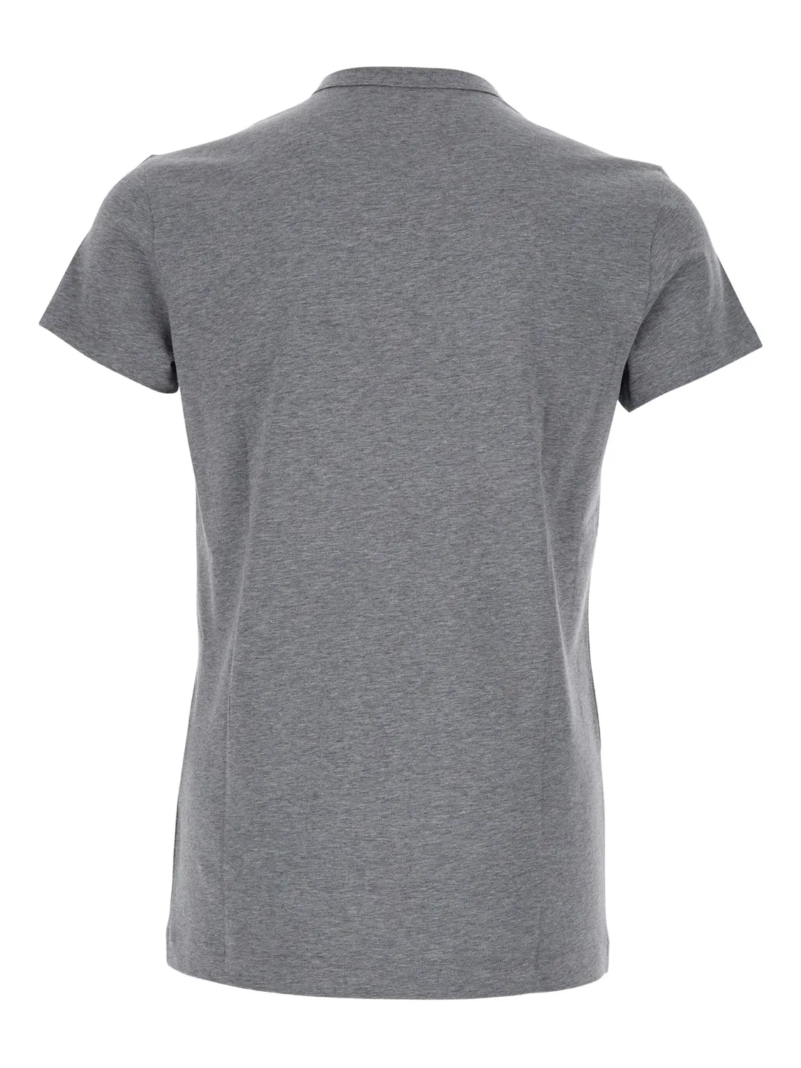 Футболка с вышитым логотипом Dolce & Gabbana, серый — фото 2
