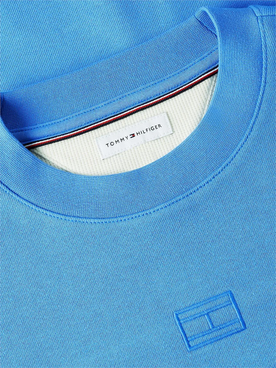 Толстовка TOMMY HILFIGER цвета «Лазурный» — фото 4
