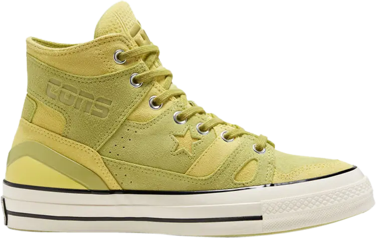 

Кроссовки Converse Chuck 70 E260 High Earth Tone Suede - Green Succulents, зеленый