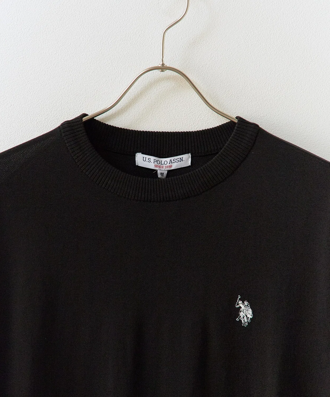 Мужская футболка с коротким рукавом U.S. POLO ASSN., Black — фото 2