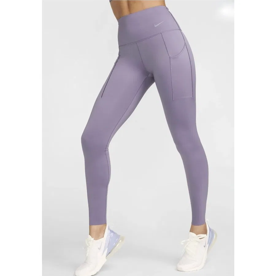 Спортивные леггинсы Nike Dri-Fit Universa Medium-Support High-Waisted 7/8 Training, Фиолетовый