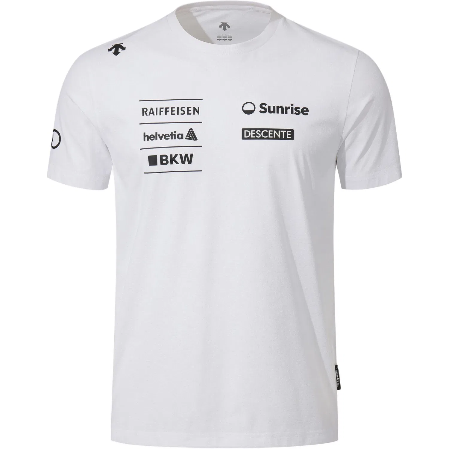 Детская футболка быстросохнущая Quick Dry Moderate DESCENTE, White