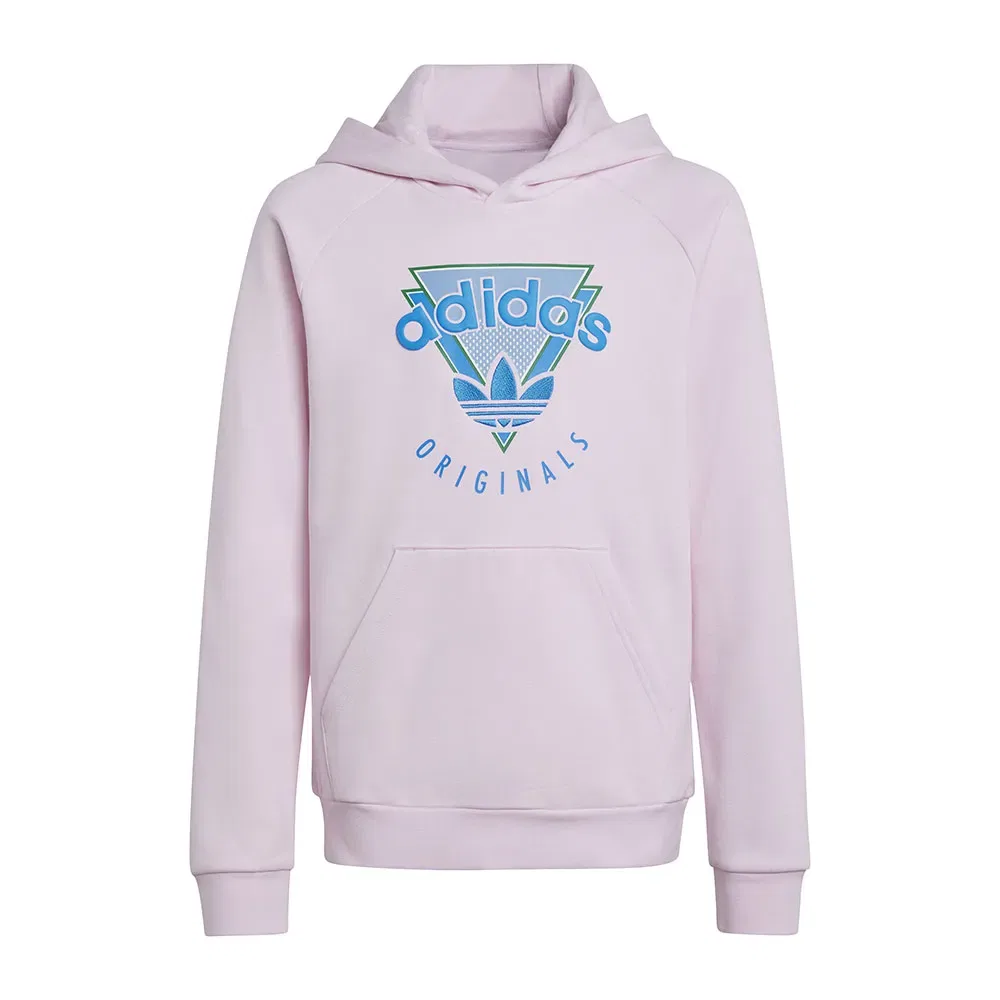 Худи флисовое Adidas Originals, розовый — фото 3