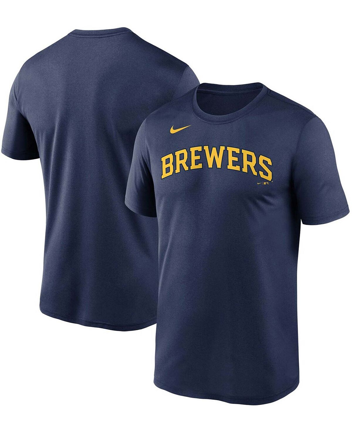 

Футболка Nike Milwaukee Brewers Wordmark Legend Size S/XXL, темно-синий