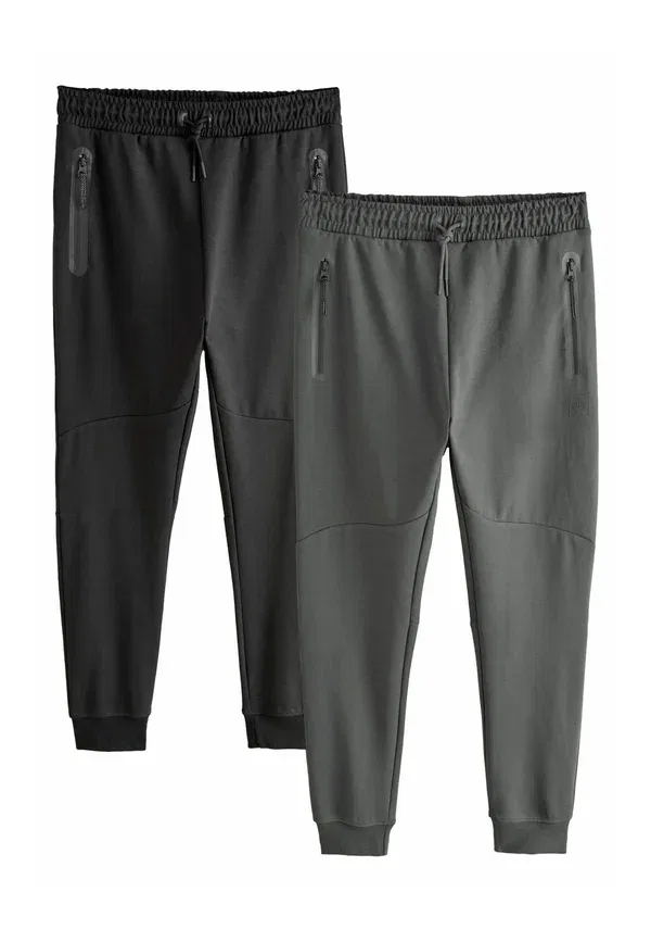 Комплект из 2 джоггеров Regular fit Next Slate Grey, черный/серый