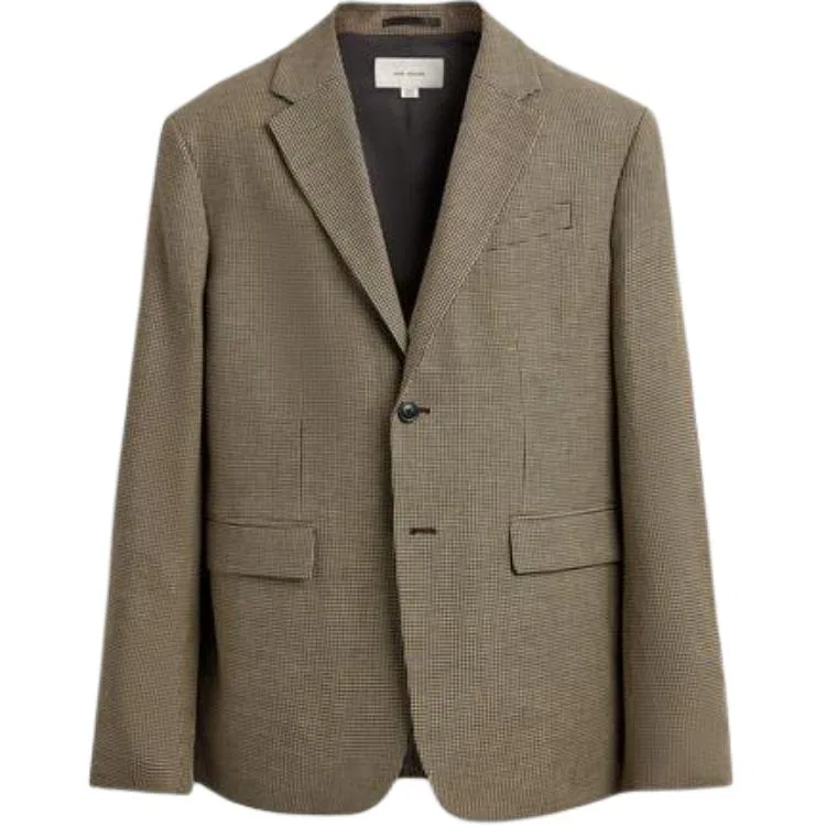 Мужской деловой костюм из коллекции ORIGINS, ZARA, Sand