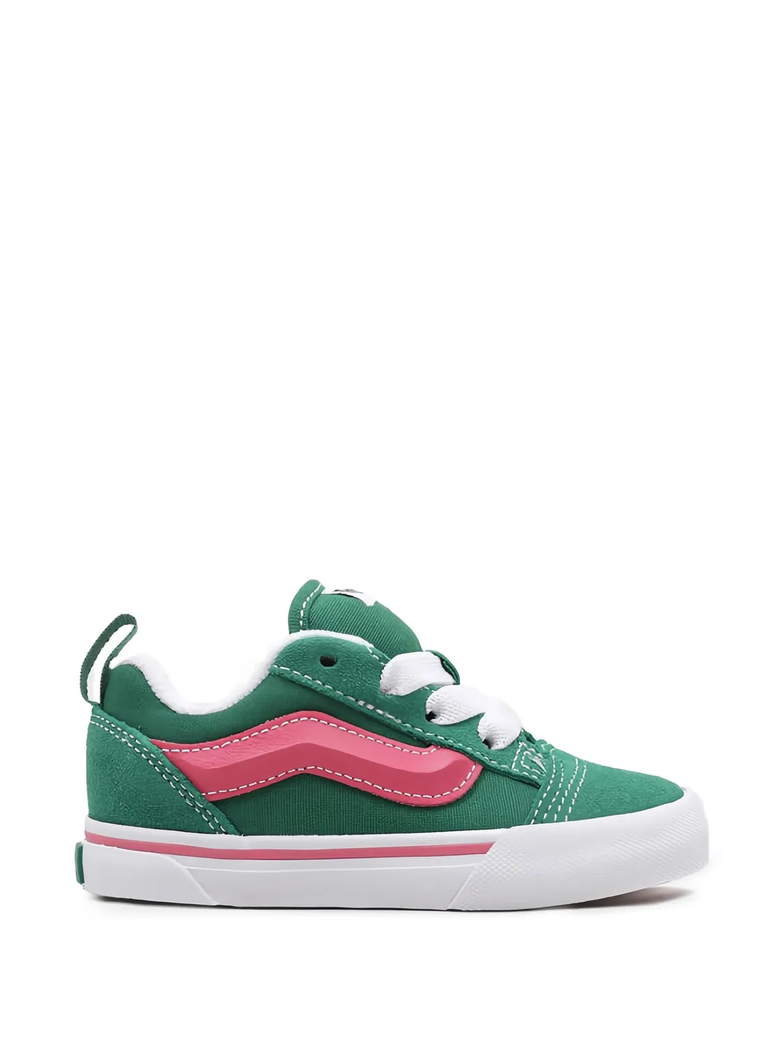 Кеды Knu Skool Vans Kids, зеленый — фото 2