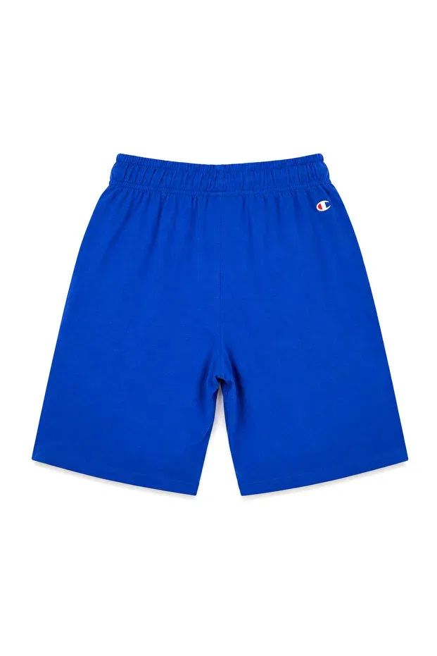Детские шорты для девочек однотонные Champion, Navy Blue — фото 2