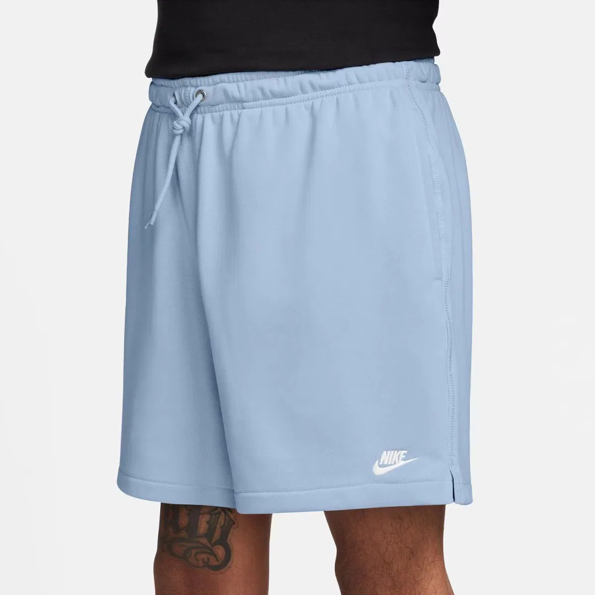 Мужские брюки короткий, Club Flow Short, Nike, голубой — фото 3