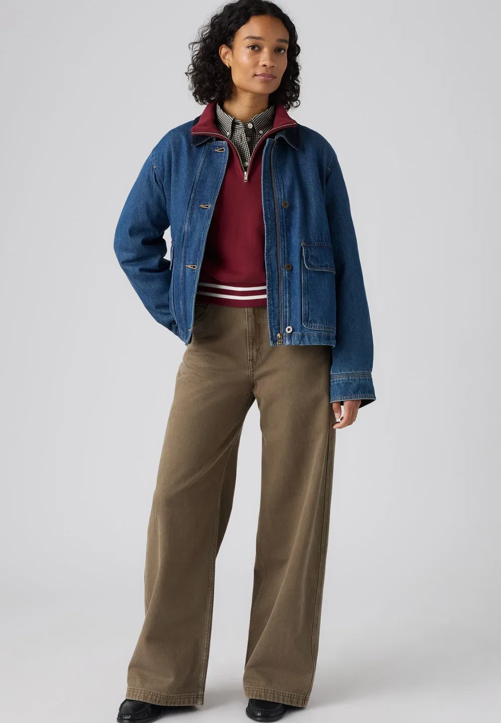 Свободные брюки-карпентеры Levi'S, Washed Canteen Gd Clean — фото 2