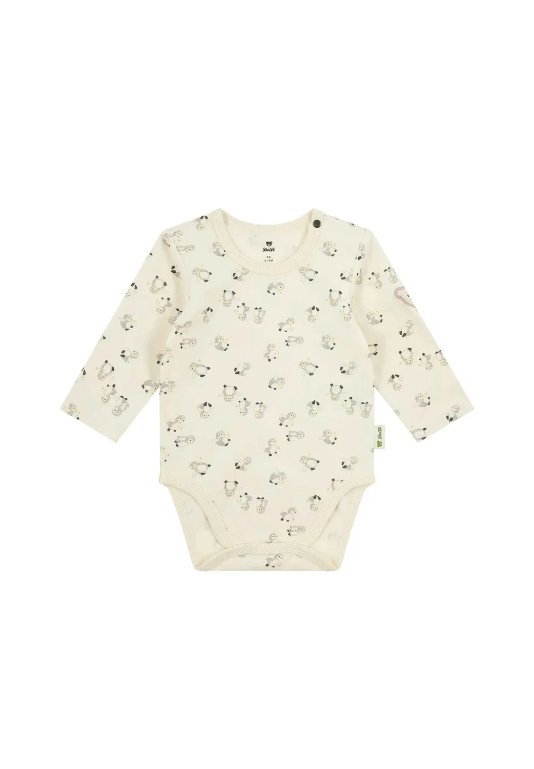 Body langarm baby wellness unisex - body Steiff, Eggnog