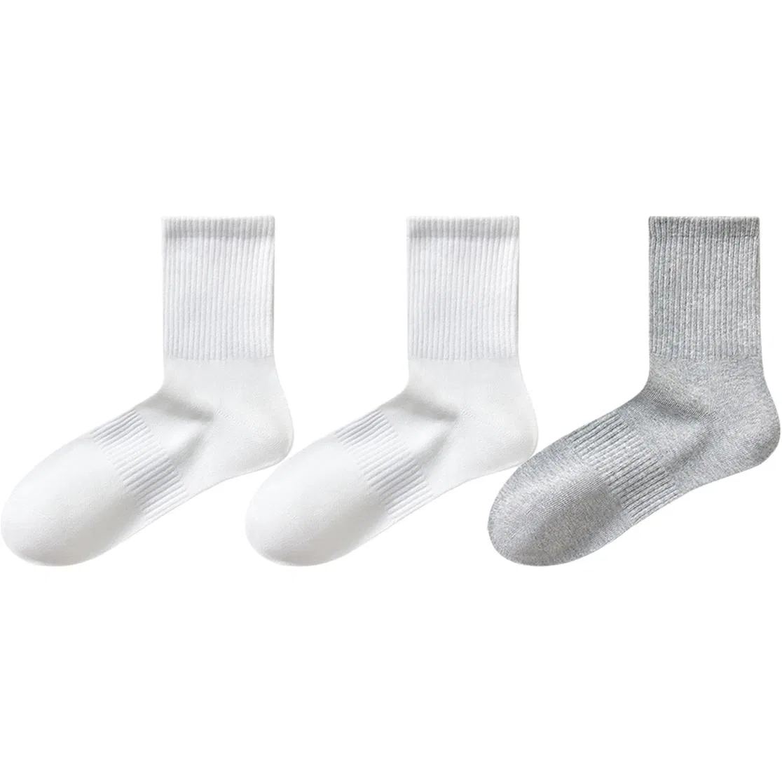 Детские носки с принтом 3 штWhite 2+Gray 1 MIIOW