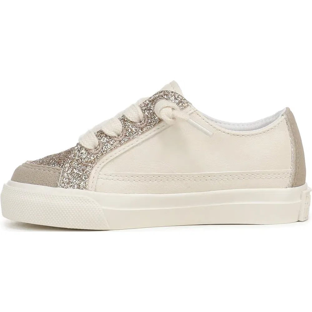 Детские кроссовки Pebble 3-T Blowfish Malibu, Cream Gold Faux Leather — фото 4
