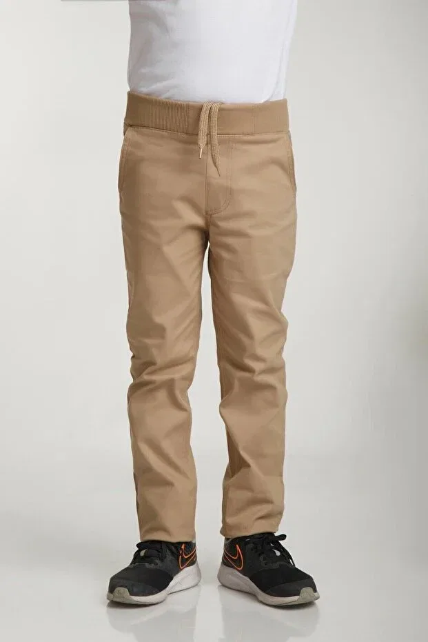 Детские брюки для девочек прямого кроя Nacar Store, Beige