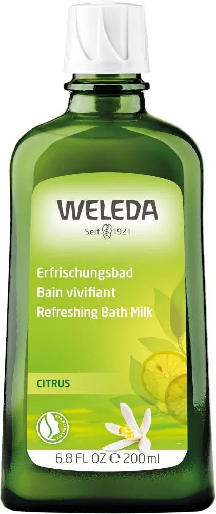 Пена для ванны Цитрусовая освежающая WELEDA, 3.6 л