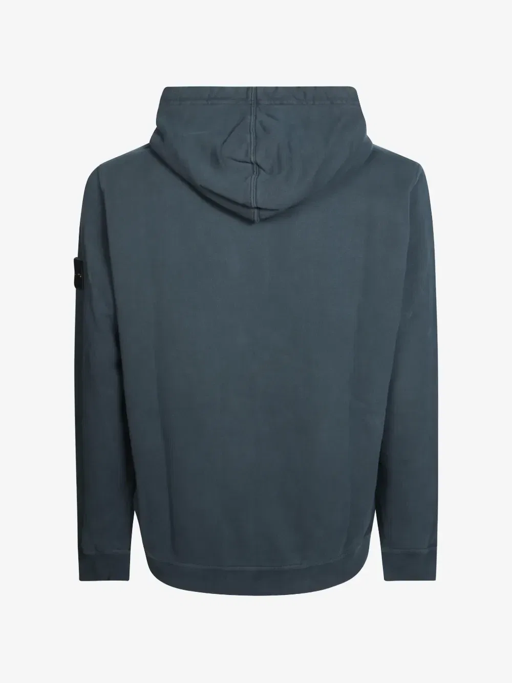 Свитшот из органического флиса с начесом Stone Island, зеленый — фото 2