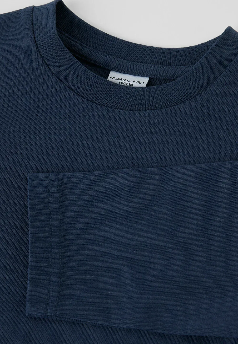 Унисекс - футболка с длинными рукавами Polarn O. Pyret, Mood Indigo — фото 2