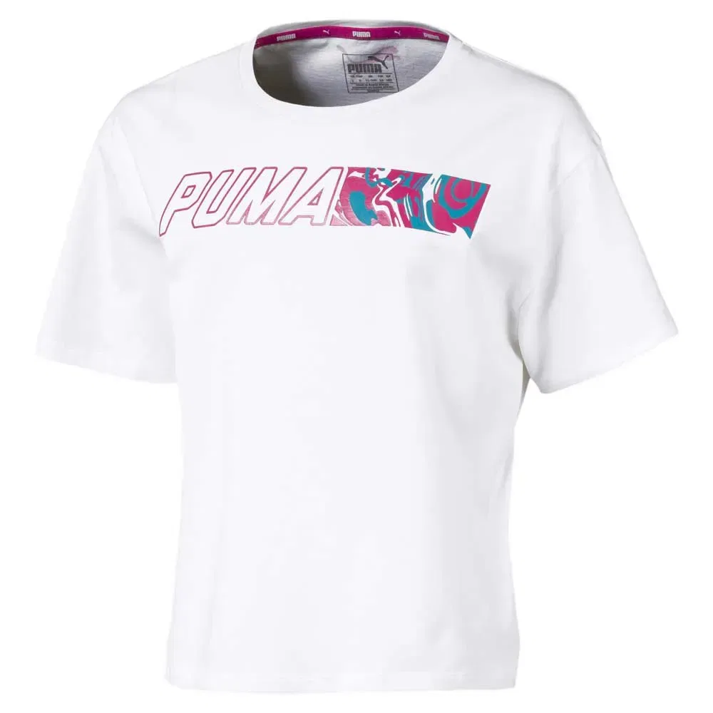 Футболка с коротким рукавом Alpha Graphic Puma, белый