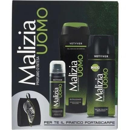Подарочный набор для мужчин Malizia, Vetyver