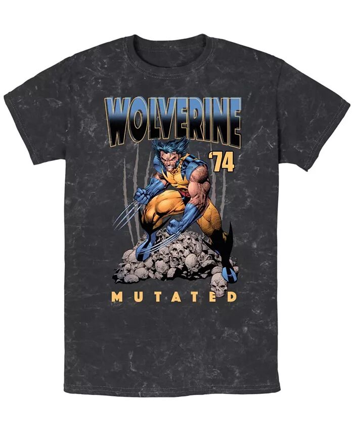 

Мужская футболка Wolverine Mutated Mineral Wash с коротким рукавом Fifth Sun, черный