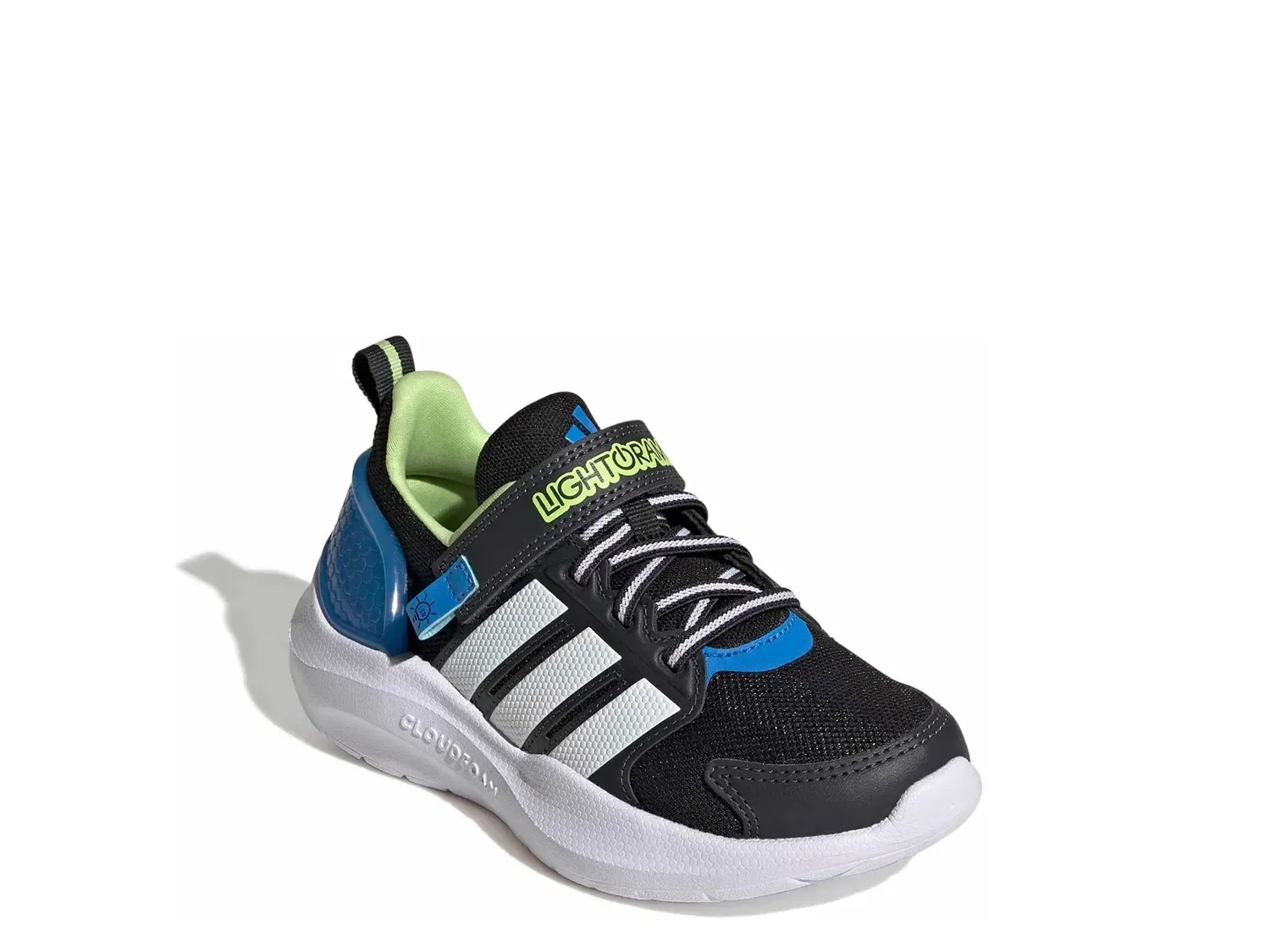 Кроссовки детские Lightorama Runner, adidas, черный