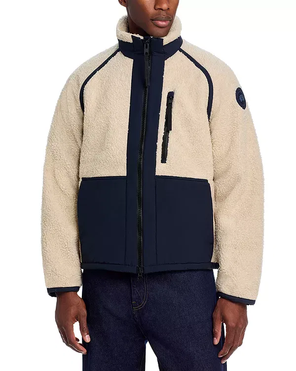 Мужская куртка из флиса Westport Canada Goose, Light Tan/Nocturne-Havane Clair/Nocturne — фото 3