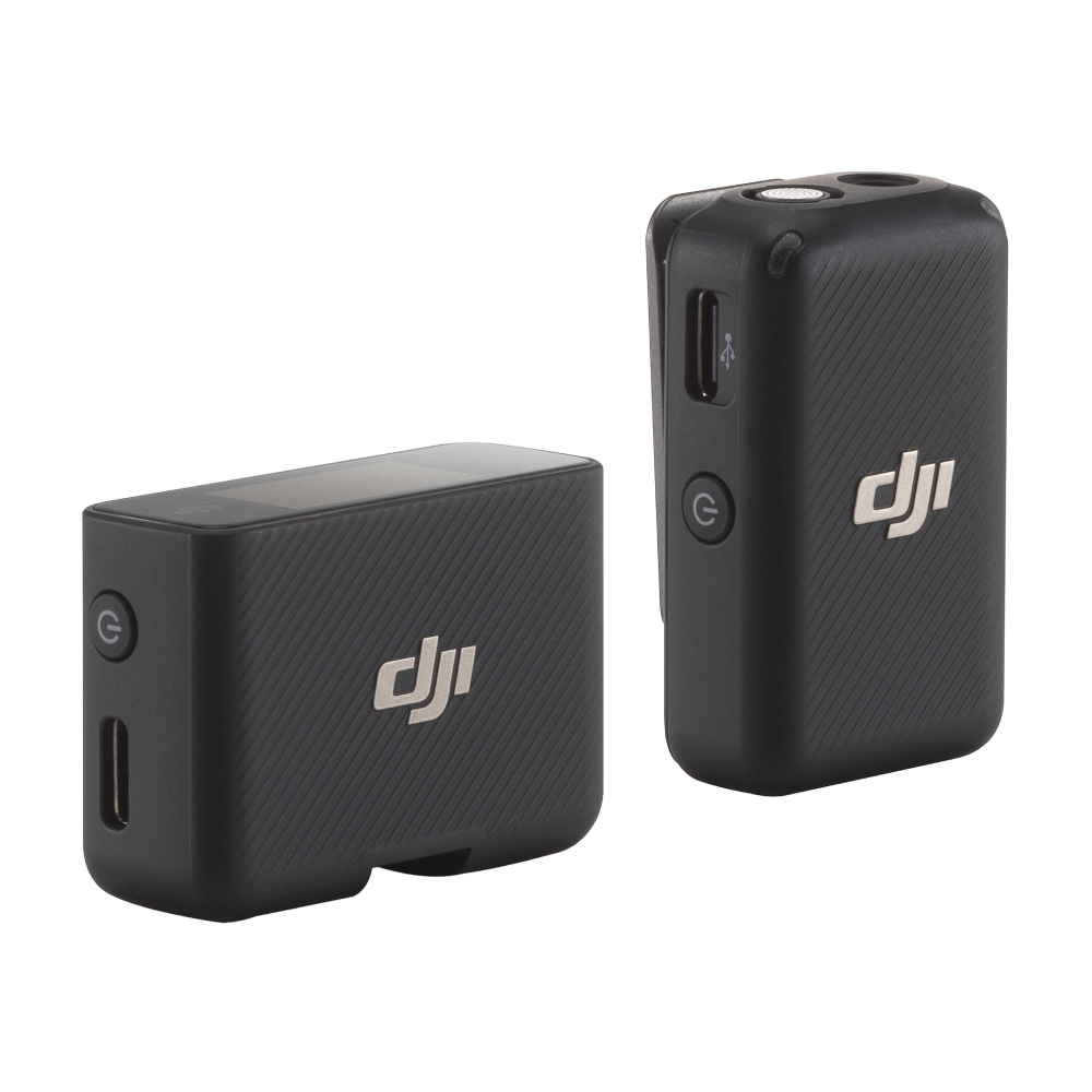 

Беспроводная микрофонная система DJI Mic (CN), 1 передатчик + 1 приемник, черный