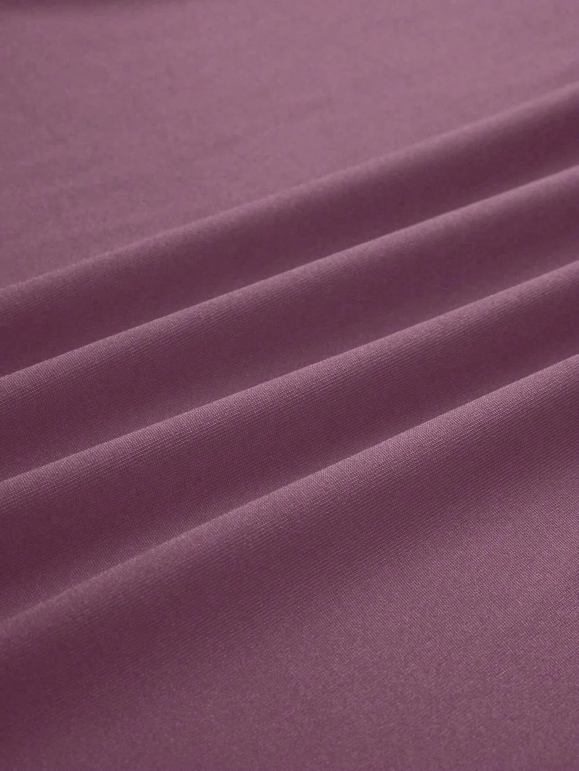 Женское элегантное платье с V-образным вырезом и драпировкой, Purple — фото 3
