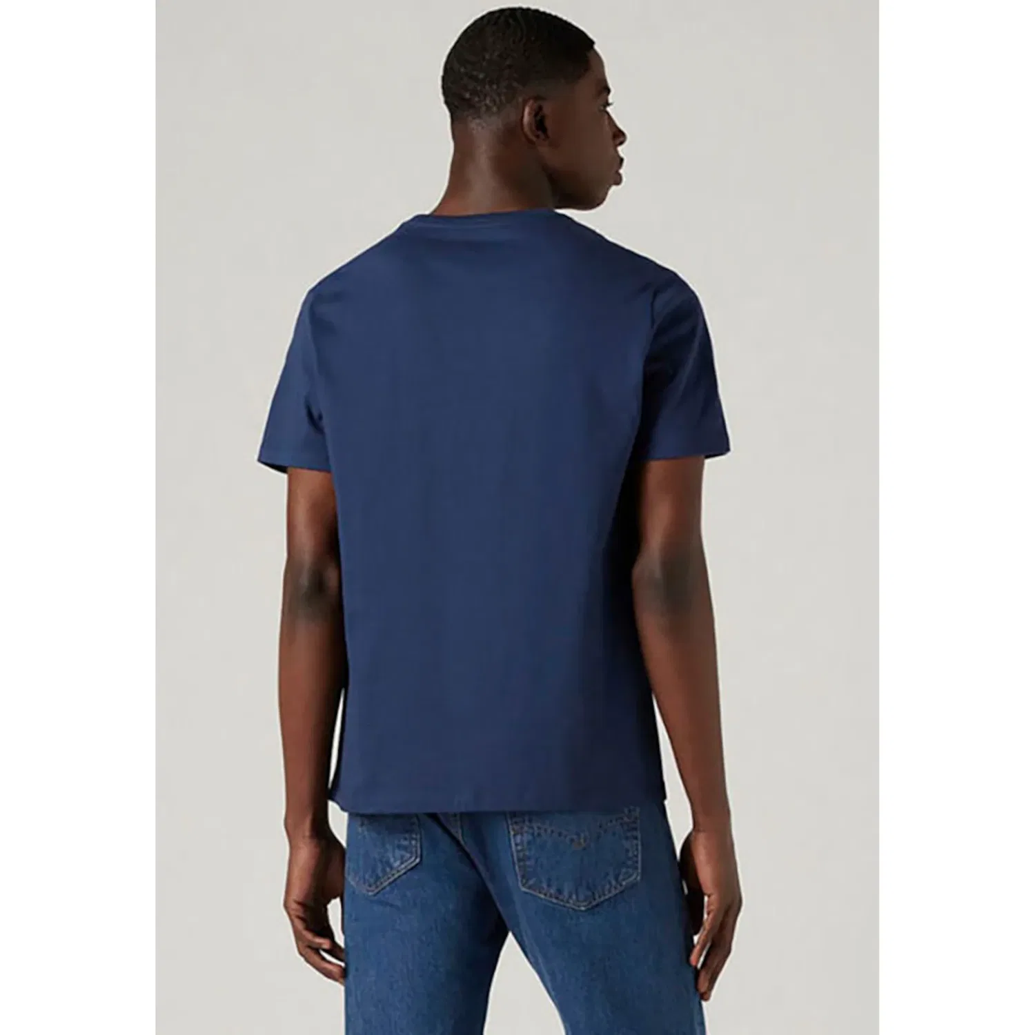 Мужская хлопковая футболка Levi's, Navy — фото 3