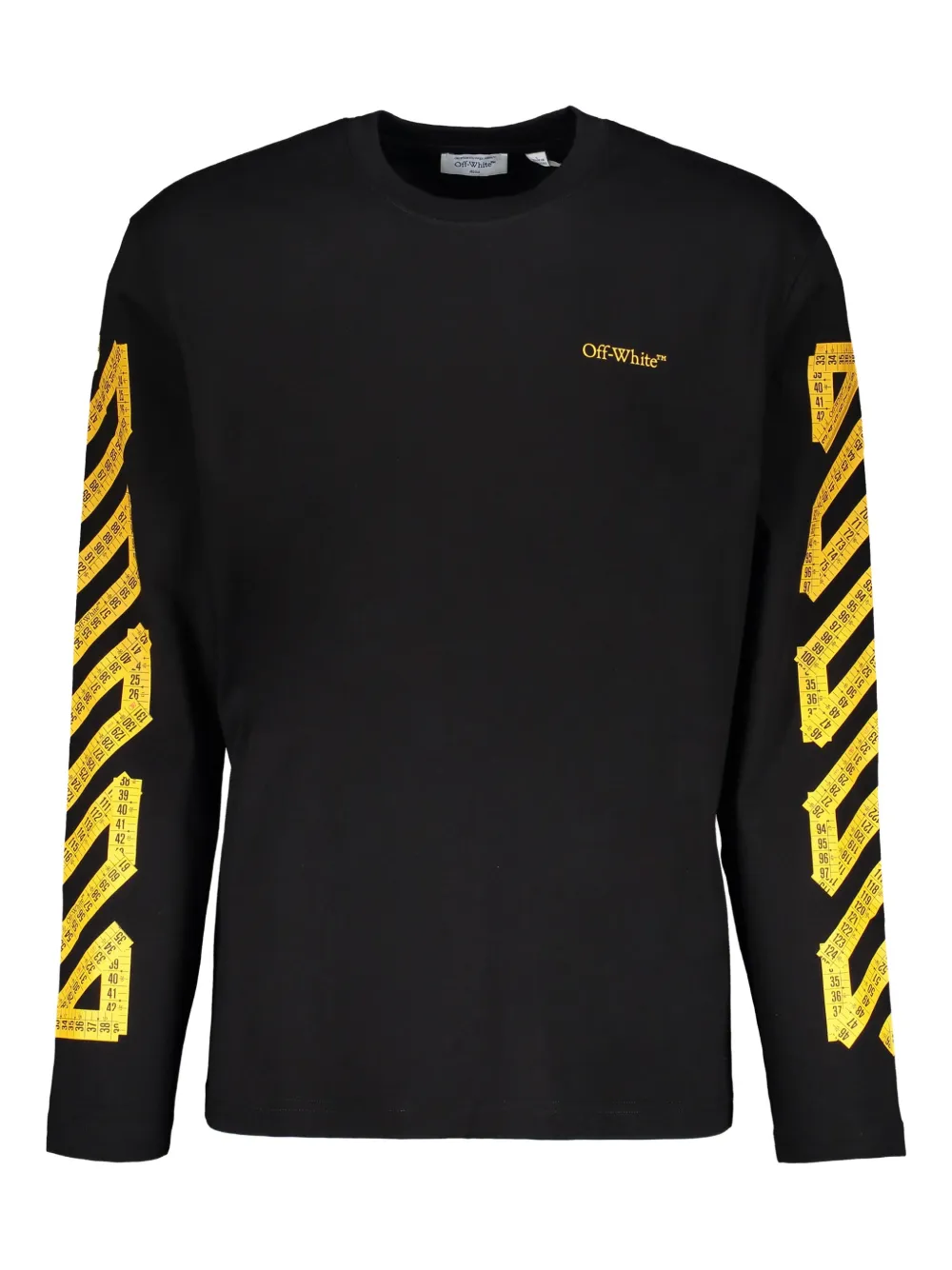 

Лонгслив с логотипом Off-White, черный