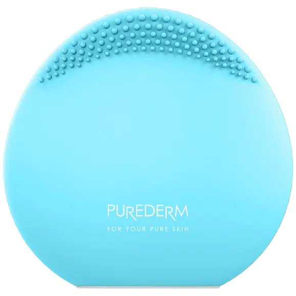 

Purederm силиконовая звуковая щетка для чистки и массажа лица, 1 шт.