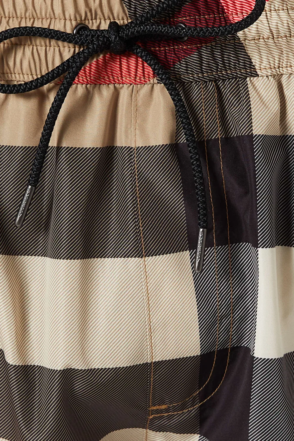Шорты для плавания Check Burberry — фото 4