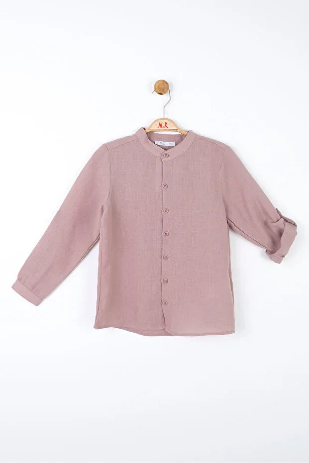 Детская рубашка для мальчиков с длинным рукавом Nk Kids, Rose Dry