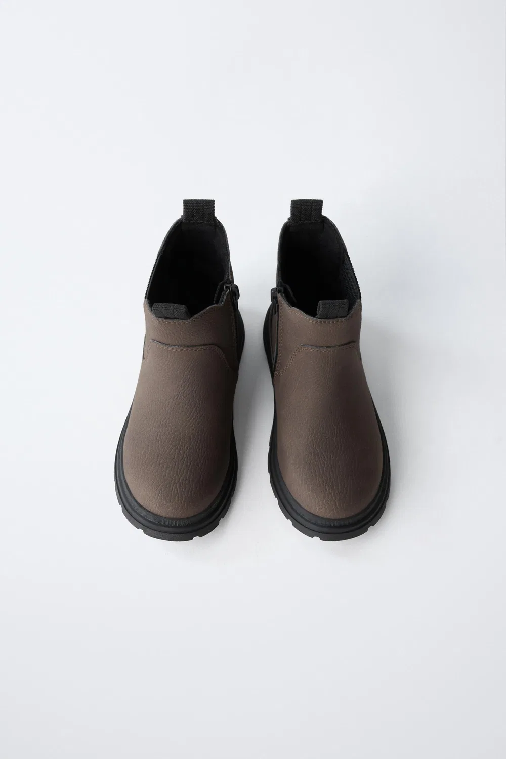 Ботинки Челси ZARA, Brown — фото 4
