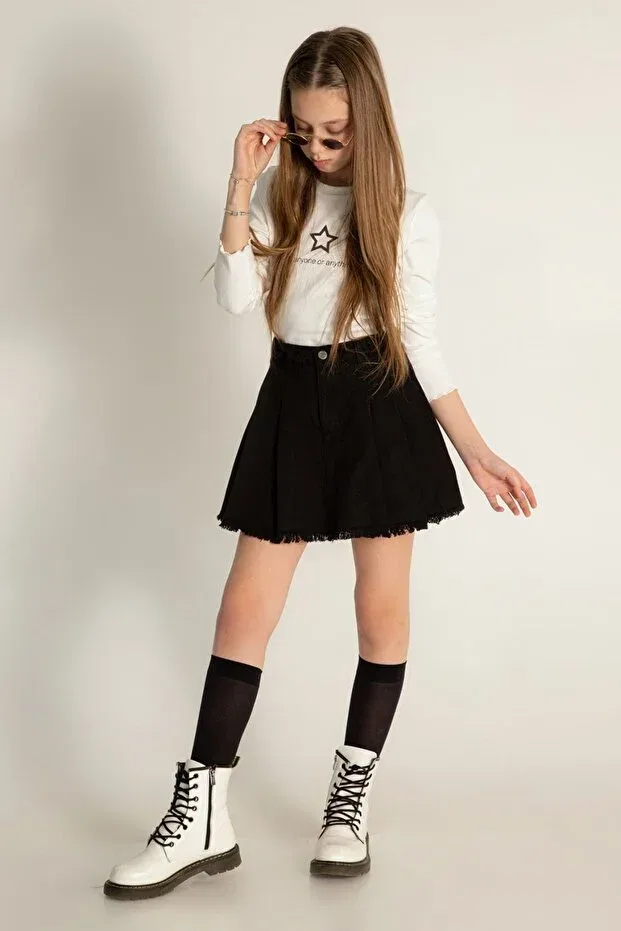Детские шорты для девочек хлопковые Dmb Boys & Girls, Black