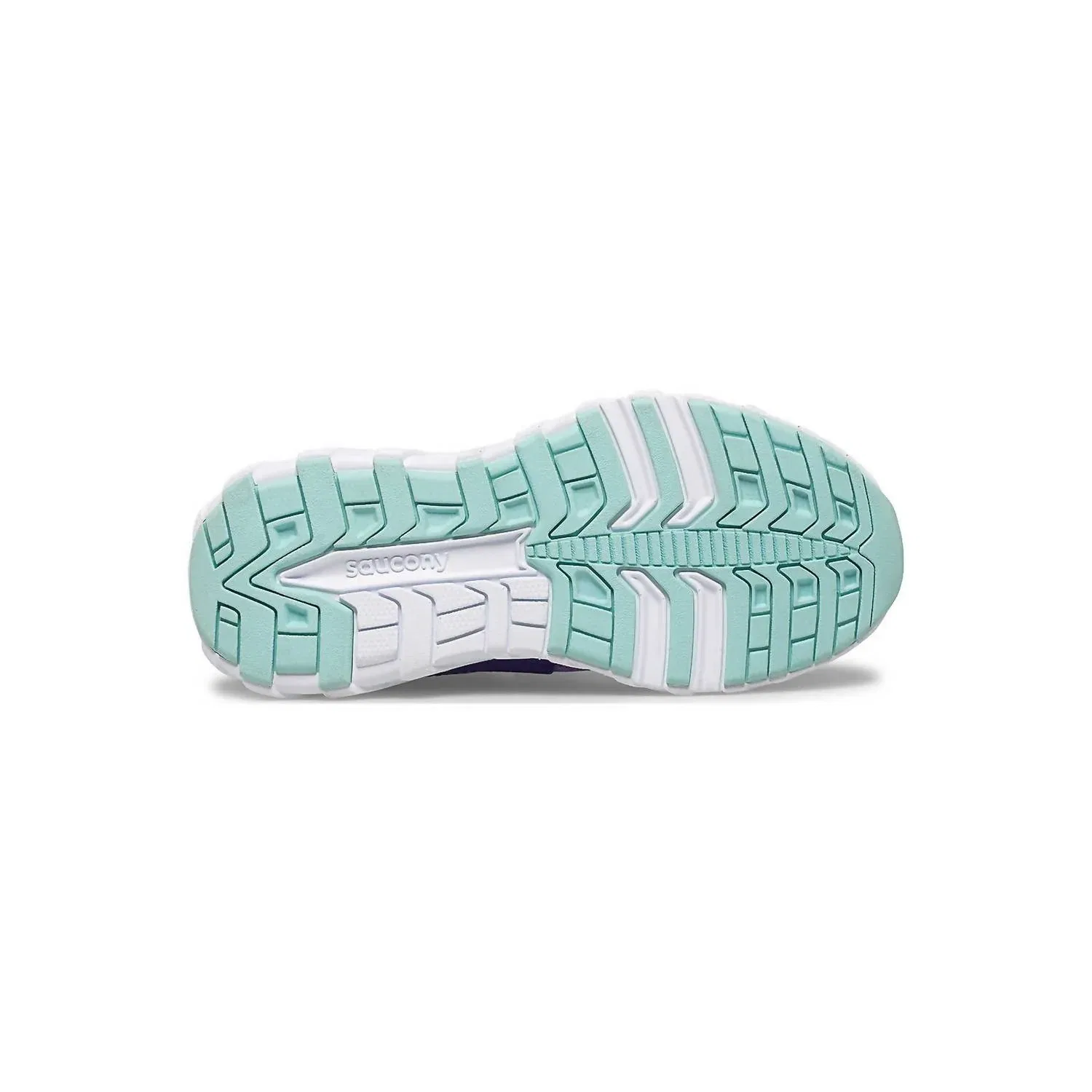 Детские кроссовки для девочек на липучках Wind 2.0 A/C SAUCONY, Purple/Turquoise — фото 4