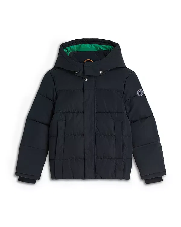 Детская куртка-пуховик для мальчиков с капюшоном Scotch & Soda, Sky Captain