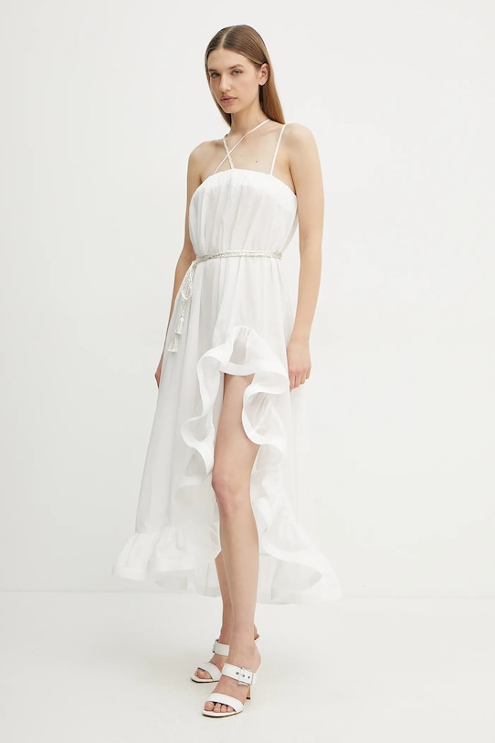 

Хлопковое платье Simona Corsellini, белый