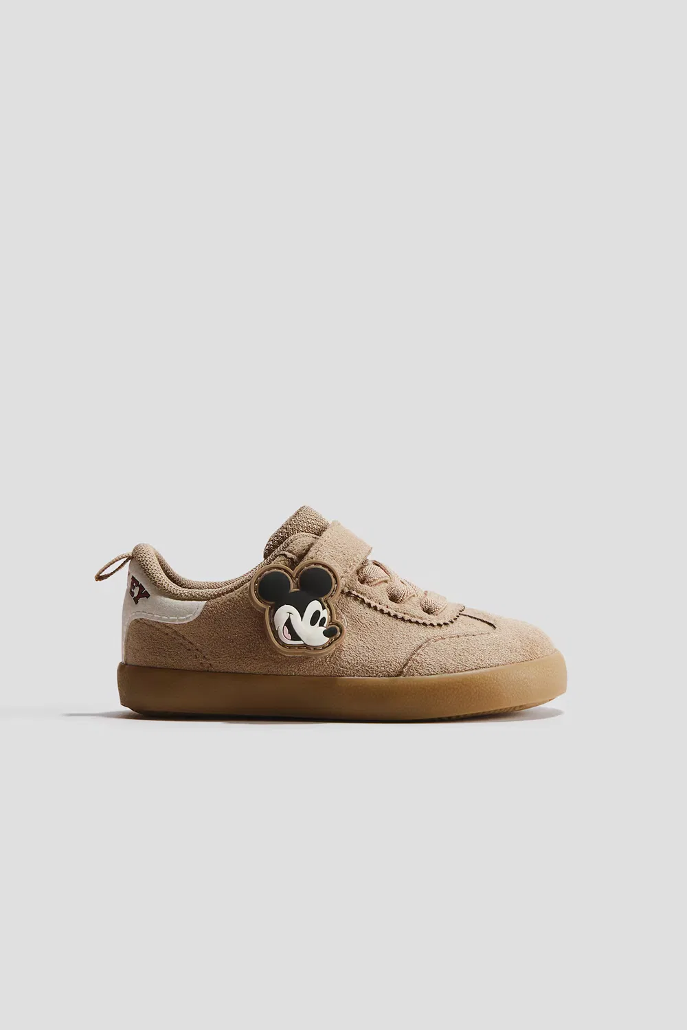 Кроссовки с эффектом босой ноги H&M, Beige/Micky Maus