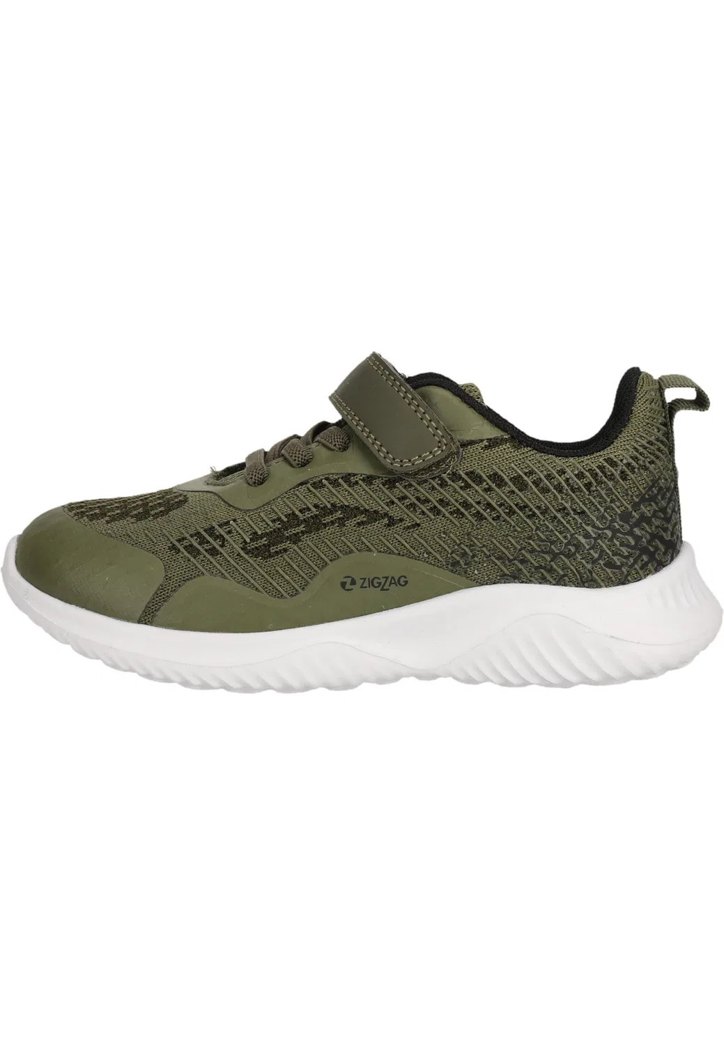 Детские кроссовки Gumpa Zigzag, Dark Green Leaf Green
