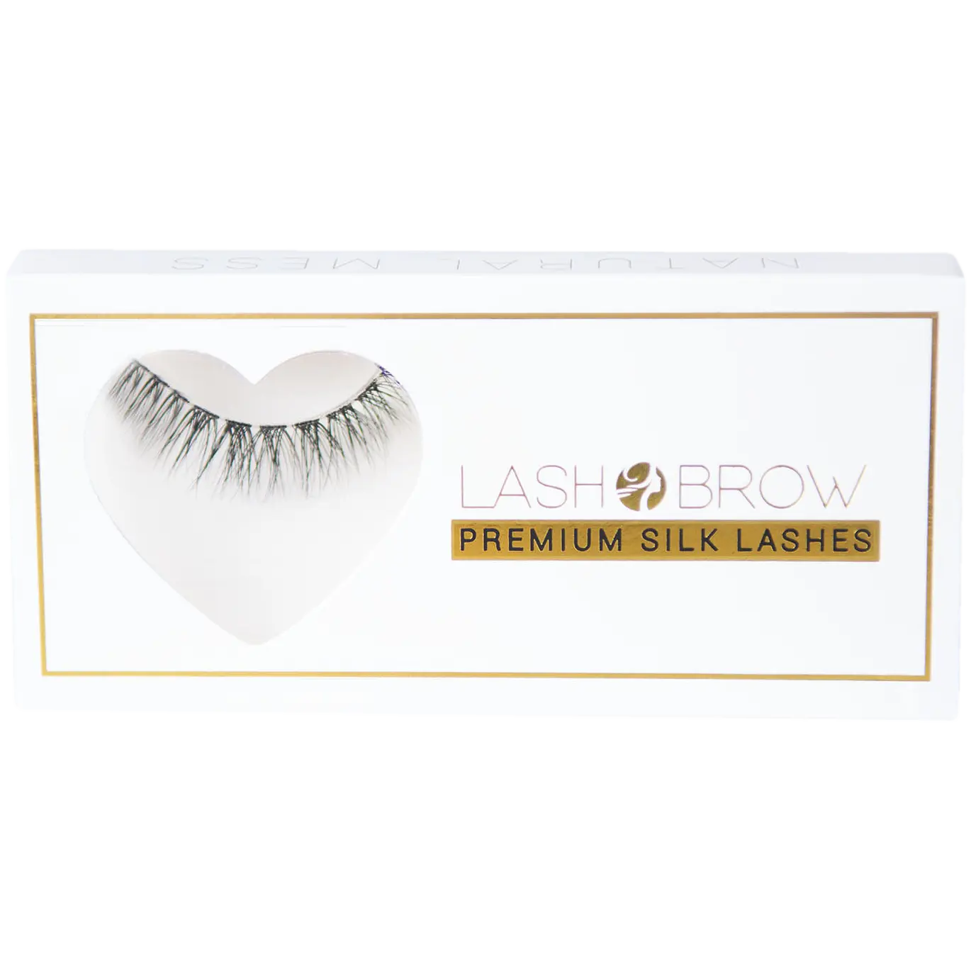 

Lash Brow Premium Natural Mess накладные ресницы, 1 упаковка