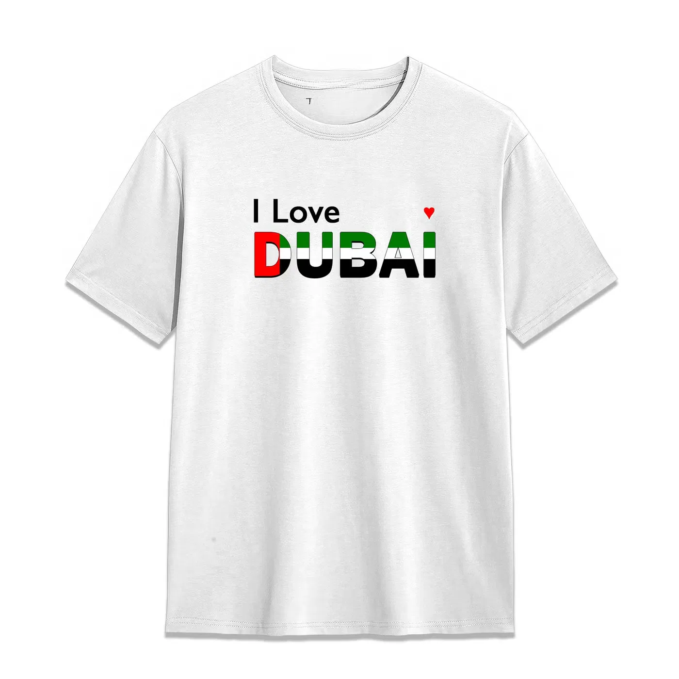 Футболка с принтом I Love Dubai Yoo Street, белый