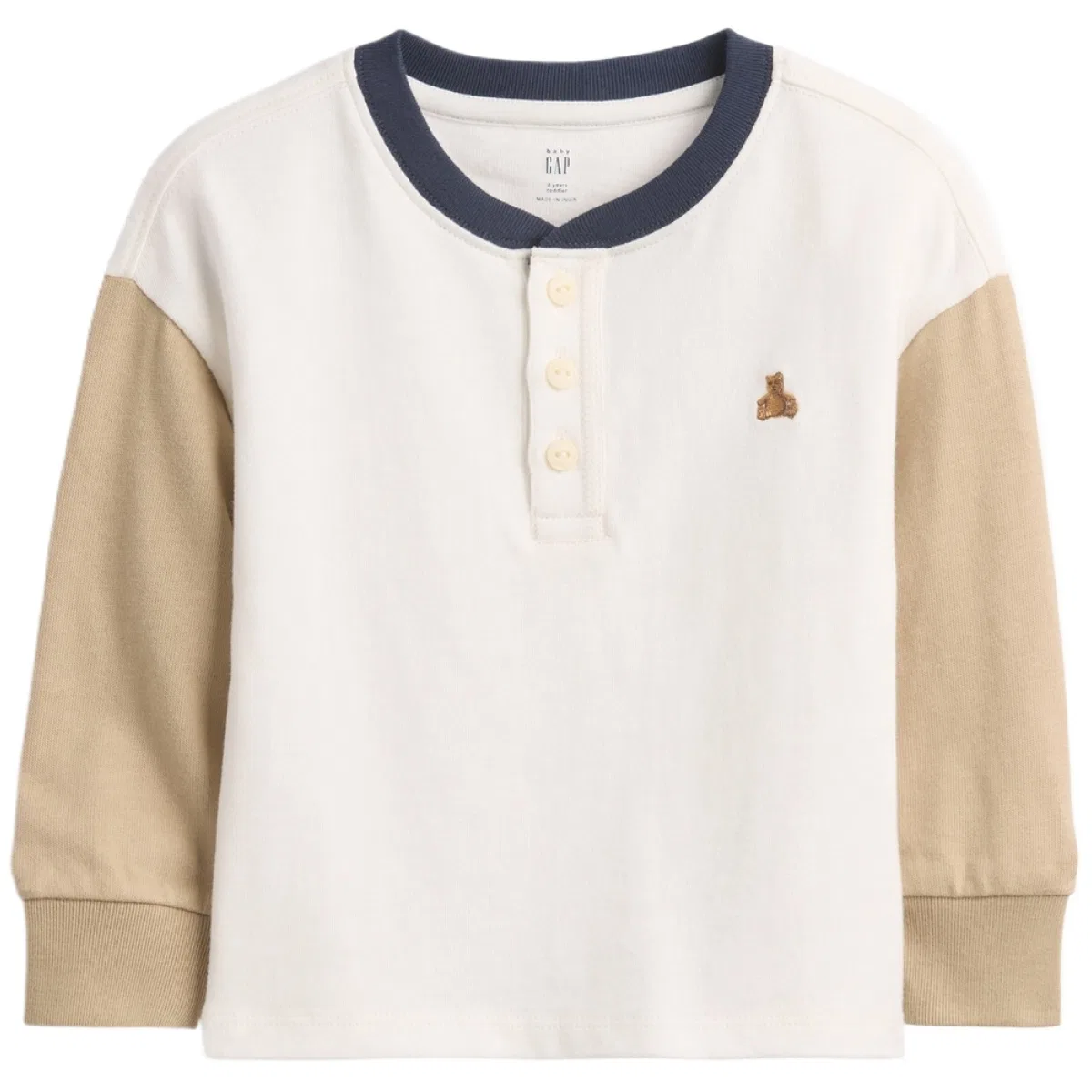 Детская футболка с принтом GAP Kids, Light Blue — фото 3
